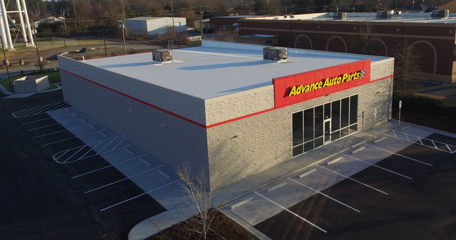 Orlando Usa August 2022 Exterior Advanced Auto Parts Store Orlando